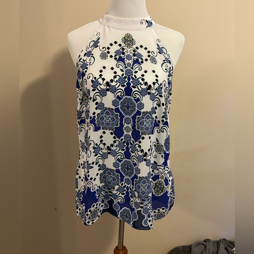 Sleeveless Laundry bright blue too